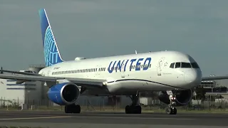 United Boeing 757-200 N48127 Taxing Malaga LEMG