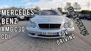 Mercedes Benz AMG C30 CDI  |CAR REVIEW | DRIVING POV |ALBANIAN CAR REVIEW | MAKINA NE SHQIPRi