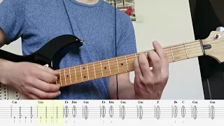 Morcheeba - Enjoy the ride Guitar Cover + Tabs