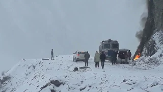 Bad weather at zojila