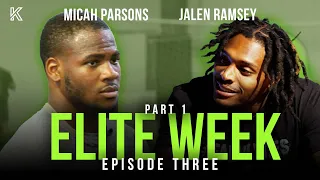 Elite Week NFL Training Ep 3 PT1: How Jalen Ramsey, Micah Parsons, and Derwin James Train