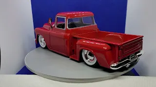 die cast car toy 🚗 ♥ It's Turn Table Time 1955 Chevy Stepside Pickup