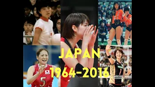 JAPAN WOMENS VOLLEYBALL OLYMPIC HISTORY 1964-2016 by VolleyBEAST