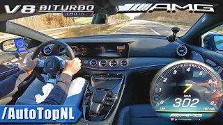 Mercedes AMG GT 63 S 4Matic+ | 302km/h AUTOBAHN NO SPEED LIMIT by AutoTopNL