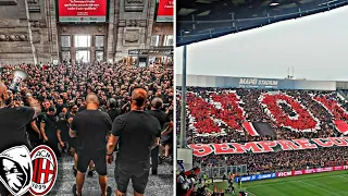 Curva Sud Milano in before match Sassuolo | Sassuolo vs Ac milan 0-3 |  Serie A