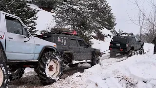 Zorlu Karda Extrem Offroad | Amerikan Japon Kavgası Çıktı!