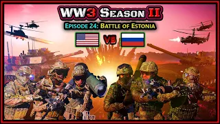 Russian Invasion of Baltics | US vs Russia | ArmA 3 World War 3 Machinima