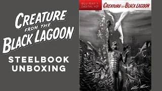 Creature From the Black Lagoon Steelbook |  Unboxing