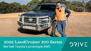 2022 Toyota LandCruiser 300 Series Prototype Test | Drive.com.au