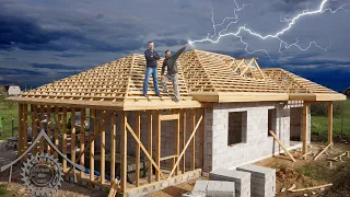 Как легко построить сложную крышу