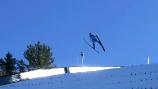 2018 FIS CONTINENTAL CUP SKI JUMPING COMPETITION (SUNDAY) | Jason Asselin