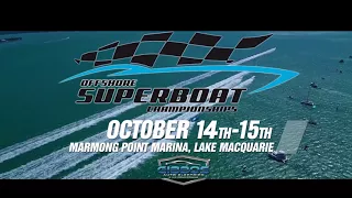 Offshore Superboat Championships Lake Macquarie 2017