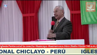 PASTOR: FRANCISCO CÓRDOVA RODRÍGUEZ #iplacosecha #ipc #huancayo