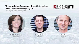 Webinar: Deconvoluting Compound-Target Interactions with Limited Proteolysis (LiP)