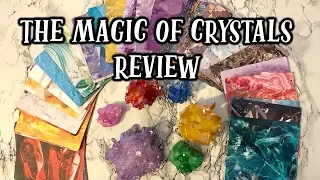 THE MAGIC OF CRYSTALS CARDS REVIEW 🔮🌟 HONEST OPINION & DECK FLIP THROUGH