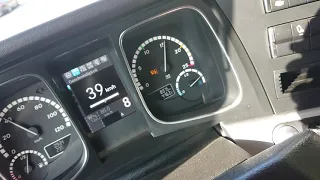 Actros MP4 1863 acceleration