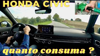 HONDA CIVIC HYBRID | PROVA CONSUMO