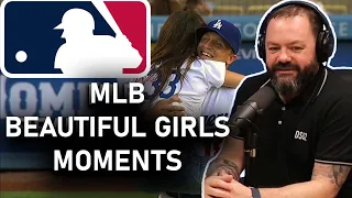 MLB Beautiful Girls Moment REACTION | OFFICE BLOKES REACT!!