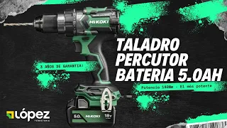 Taladro percutor con Baterías 5ah HIKOKI en ferreterialopezonline.es