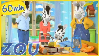 ZOU Temporada 3 🦓 NUEVOS EPISODIOS 👀 Recopilación en español 👀 Dibujos Animados