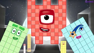 Looking for Numberblocks Puzzle Tetris NEW Big 50  100 ASMR   Numberblocks Satisfying Video #52