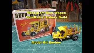 Monogram Beer Wagon 1/24 Tom Daniel Tribute Build Model Kit Review 85-2453