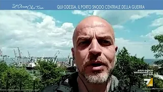 Cristiano Tinazzi da Odessa: "Il mare è minato e la Russia ha aperto un corridoio umanitario ...