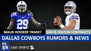 Cowboys Rumors & News: Malik Hooker Trade? Clay Matthews? Dak Contract Latest? Andy Dalton Contract