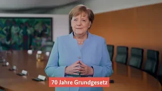 Kanzlerin Merkel zur Erfolgsgeschichte der Bundesrepublik