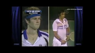 Ilie Nastase vs McEnroe US Open 1979 - Highlights