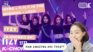 Retired Dancer Reacts to ITZY INTRO + 마.피.아 IN THE MORNING + LOCO [KBS 8K] (Reaction Video)