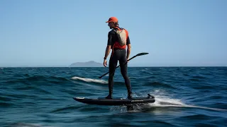 Downwind Foiling Across the Santa Barbara Channel