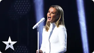 Amanda Holden performs a BEAUTIFUL version of 'Not While I'm Around' | Semi-Finals | BGT 2020