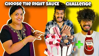 CHOOSE THE RIGHT SAUCE CHALLENGE 🤩