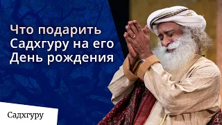 Что вы можете подарить Садхгуру на день рождения?