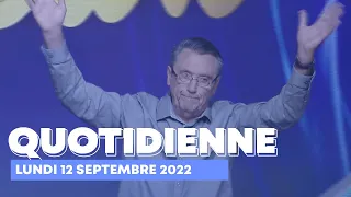 Emission Quotidienne du Lundi 12 septembre 2022 - Questions pour un Champion