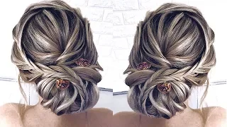 РОМАНТИЧНАЯ ПРИЧЕСКА НА СВАДЬБУ ИЛИ ВЫПУСКНОЙ. ROMANTIC PROM UPDO