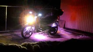 SYM HD200 with LED lights