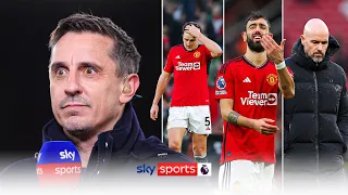 "They should come out with a level of RESPECT!" 🤯 | Neville's verdict on Man Utd's performance