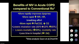 Non Invasive Ventilation.  Dr. Nicholas Hill. Society of Mechanical Ventilation Conference 2023