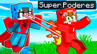 Usando SUPERPODERES para Trollear a Mis Amigos en Minecraft