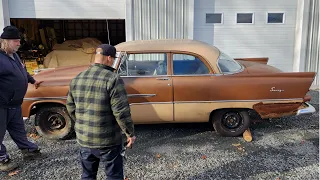 Bad Chad found another project... 1956 Plymouth Savoy Club Sedan V8 🚨