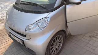 Smart ForTwo 451 how to change cabin filter замена салонного фильтра угольный