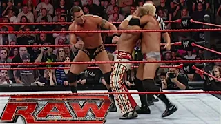 Randy Orton & Mr.Kennedy vs Shawn Michaels & Jeff Hardy RAW Oct 22,2007