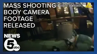 Cleveland Police release body camera footage from Sunday's mass shooting