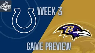 Baltimore Ravens vs. Indianapolis Colts Game Preview! | Week 3 2023 Game Preview & Predictions!