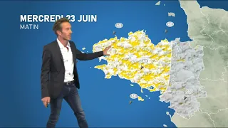 Bulletin météo pour le mercredi 23 juin 2021