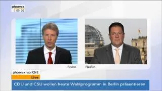 Tagesgespräch mit Patrick Döring (FDP Generalsekretär) am 24.06.2013