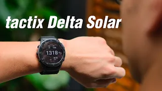 Trên tay đồng hồ chuyên QUÂN SỰ CAO CẤP NHẤT của Garmin: tactix Delta Solar