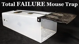 Never Purchase A Mousetrap With This Design Flaw. Total Failure Mouse Trap. Mousetrap Monday